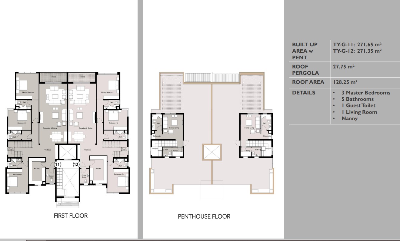 Floor plan for apartment at The Crown
