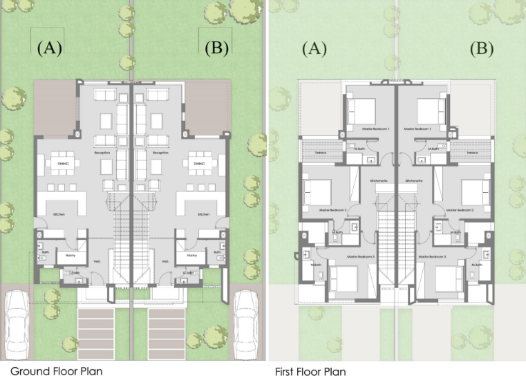 Floor plan for  at Palm Hills New Alamein