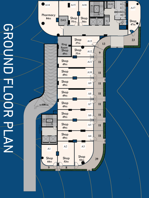 Floor plan for  at Evora Tower