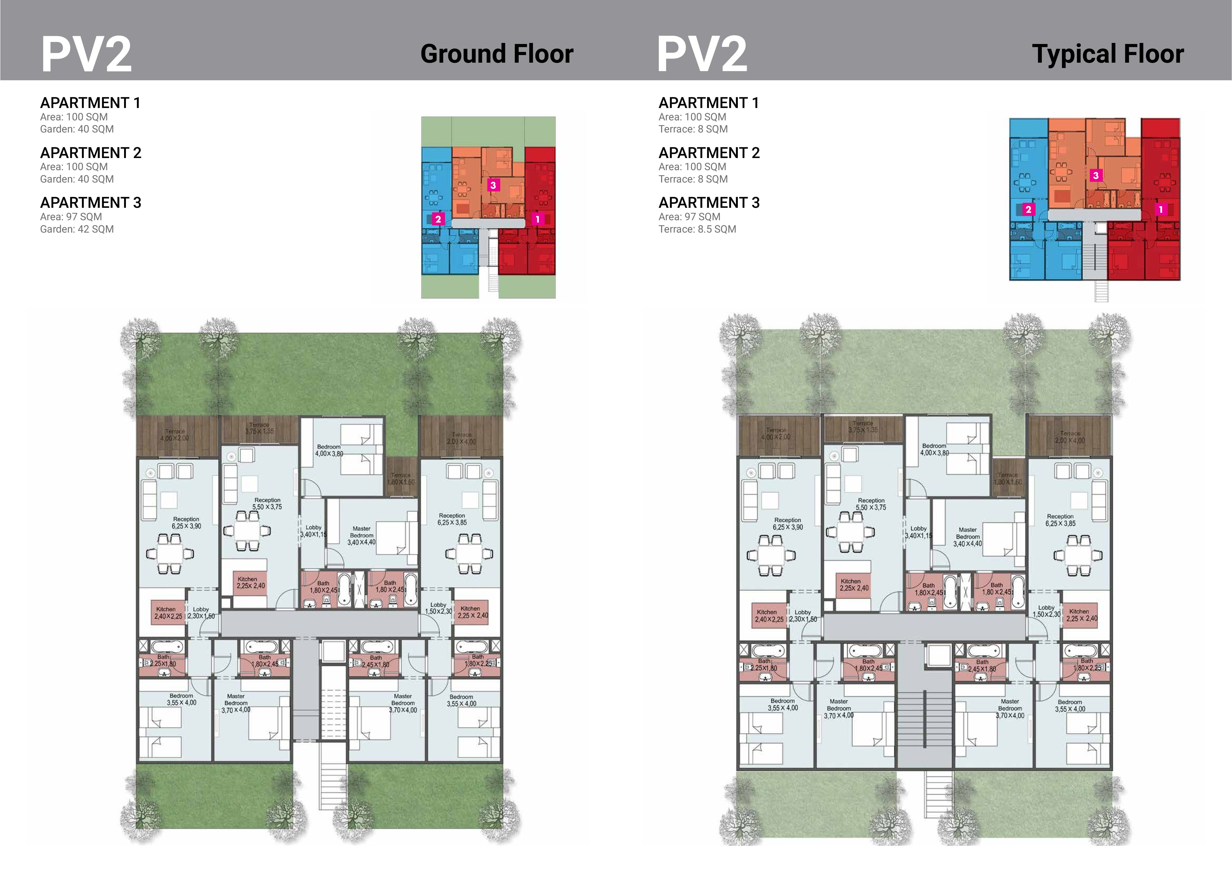 Floor plan for chalet at Azha