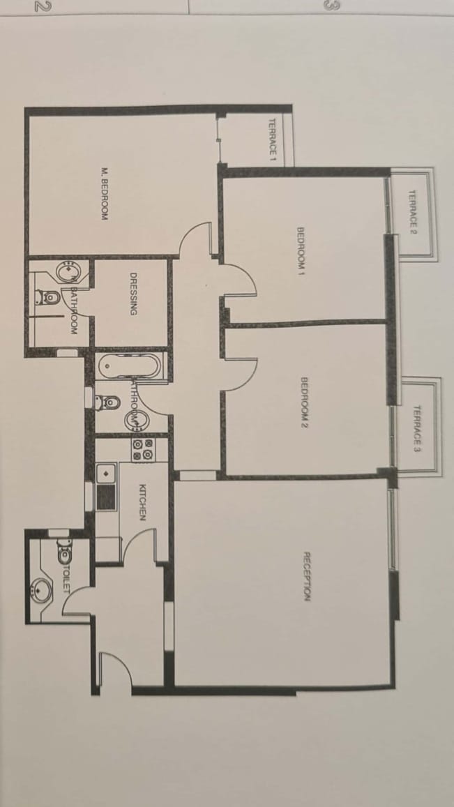 Floor plan for apartment at Mountain View ICity New Cairo