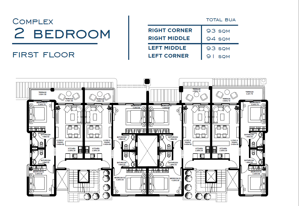 Floor plan for chalet at Bianchi Ilios
