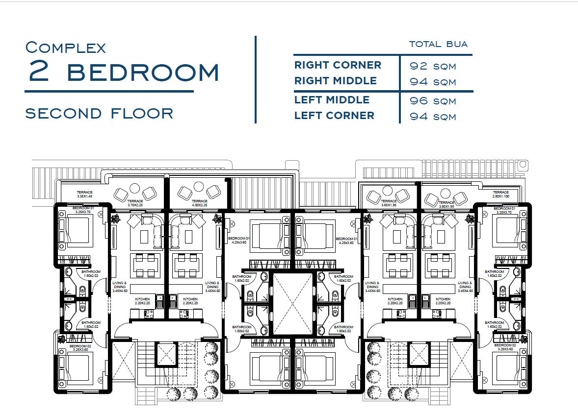 Floor plan for chalet at Bianchi Ilios