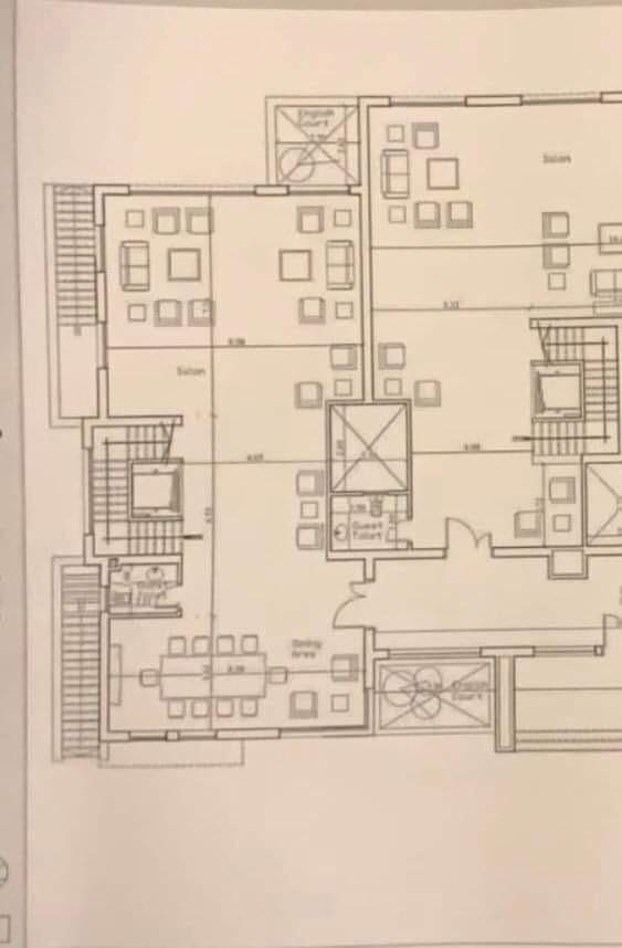 Floor plan for townhouse at New Giza