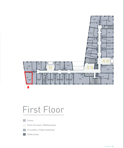 Floor plan for  at Westown Hub