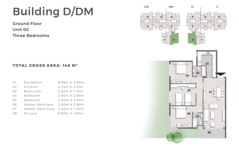 Floor plan for apartment at Il Bosco City