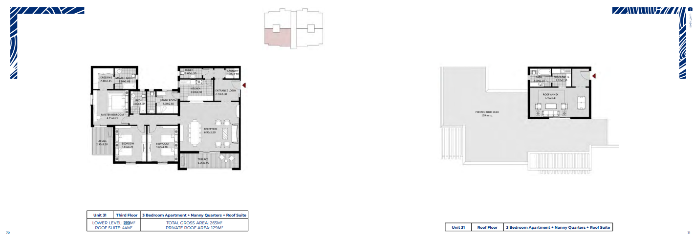 Floor plan for apartment at October Plaza