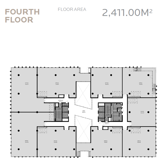 Floor plan for  at Eastown