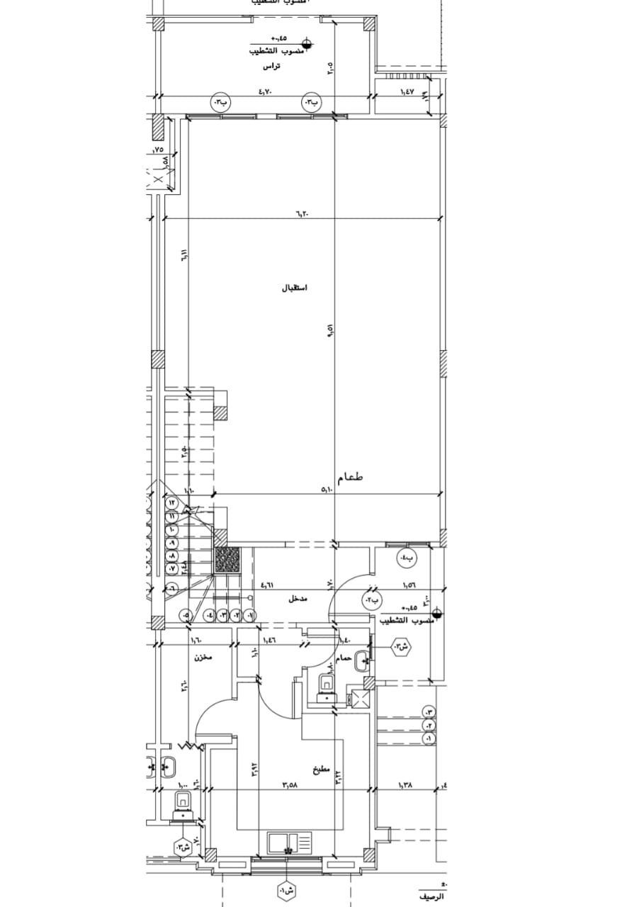 Floor plan for townhouse at L’Avenir