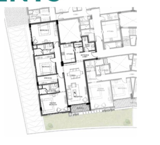 Floor plan for apartment at Joulz