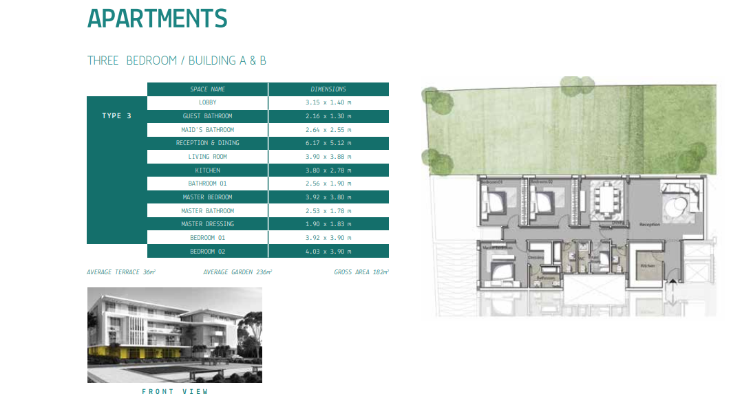 Floor plan for apartment at Joulz