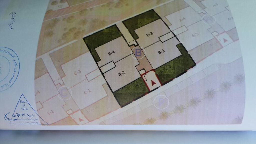 Floor plan for duplex at Westown Residences