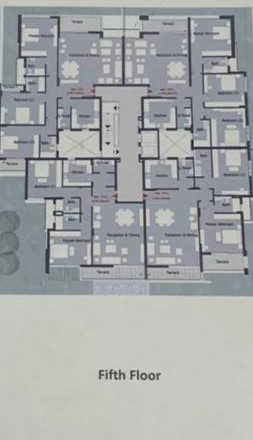 Floor plan for apartment at Capital Gardens