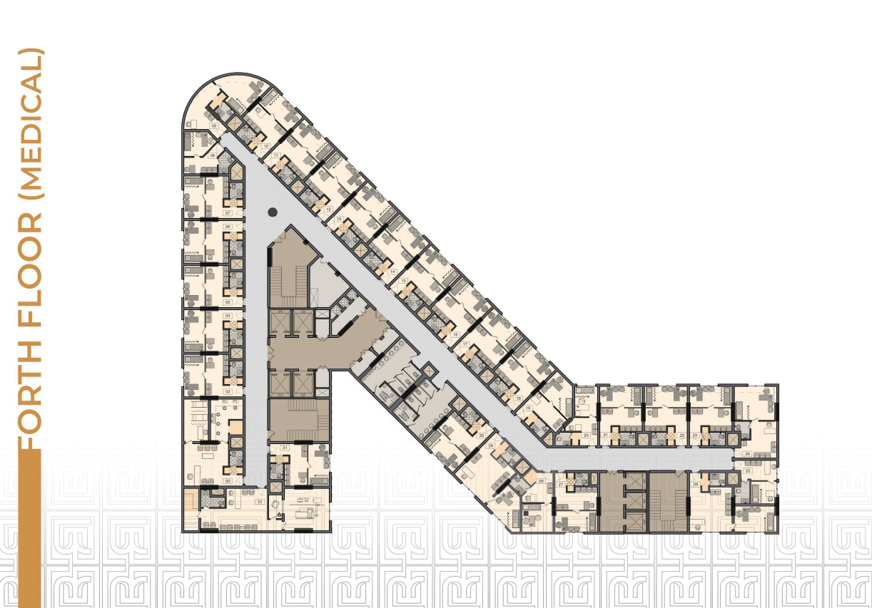 Floor plan for  at Moonreal Tower