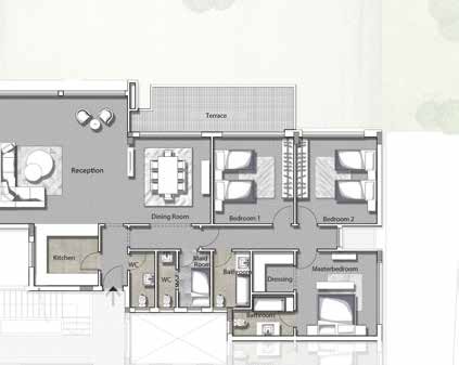 Floor plan for apartment at Joulz
