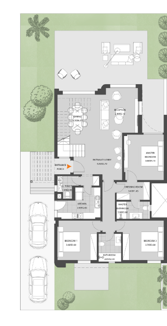 Floor plan for  at O West Orascom