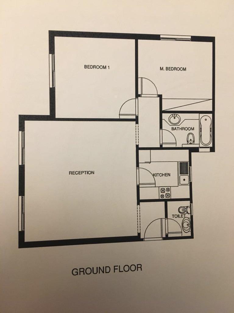 Floor plan for apartment at Mountain View ICity New Cairo