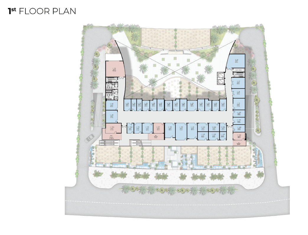 Floor plan for  at Ezdan