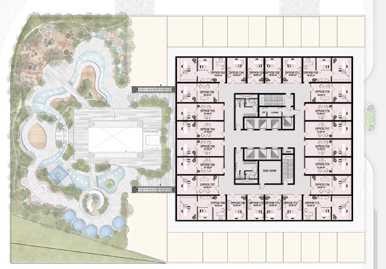 Floor plan for  at Taj Tower
