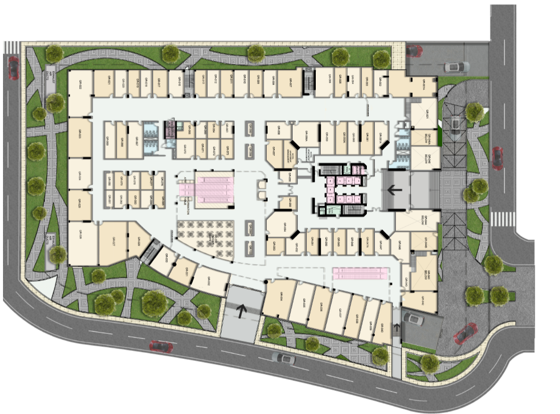Floor plan for  at Amazon Capital Diamond Tower