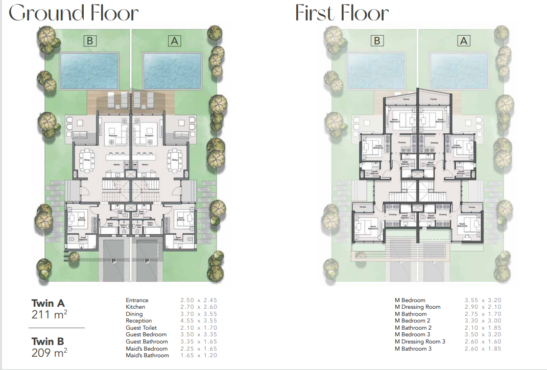 Floor plan for  at Azha