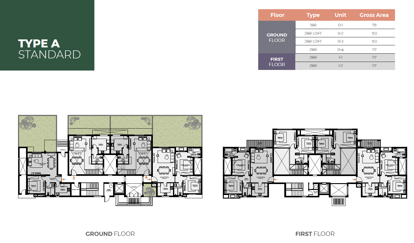 Floor plan for apartment at O West Orascom