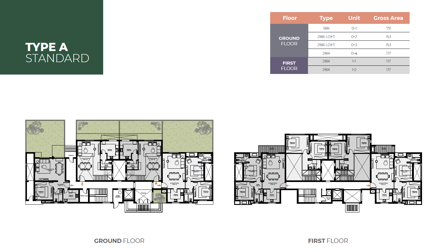 Floor plan for apartment at O West Orascom