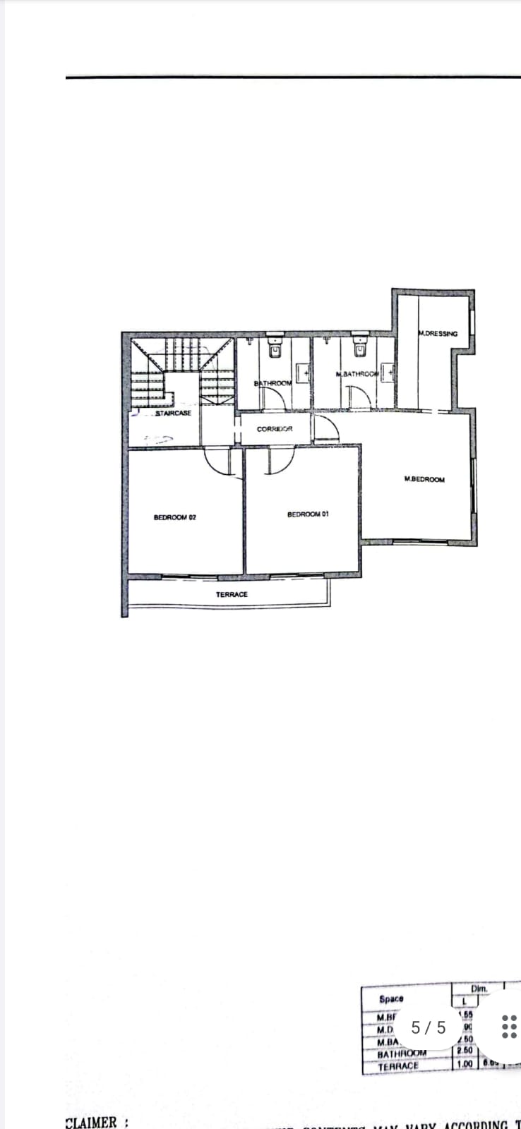 Floor plan for duplex at Mountain View ICity New Cairo