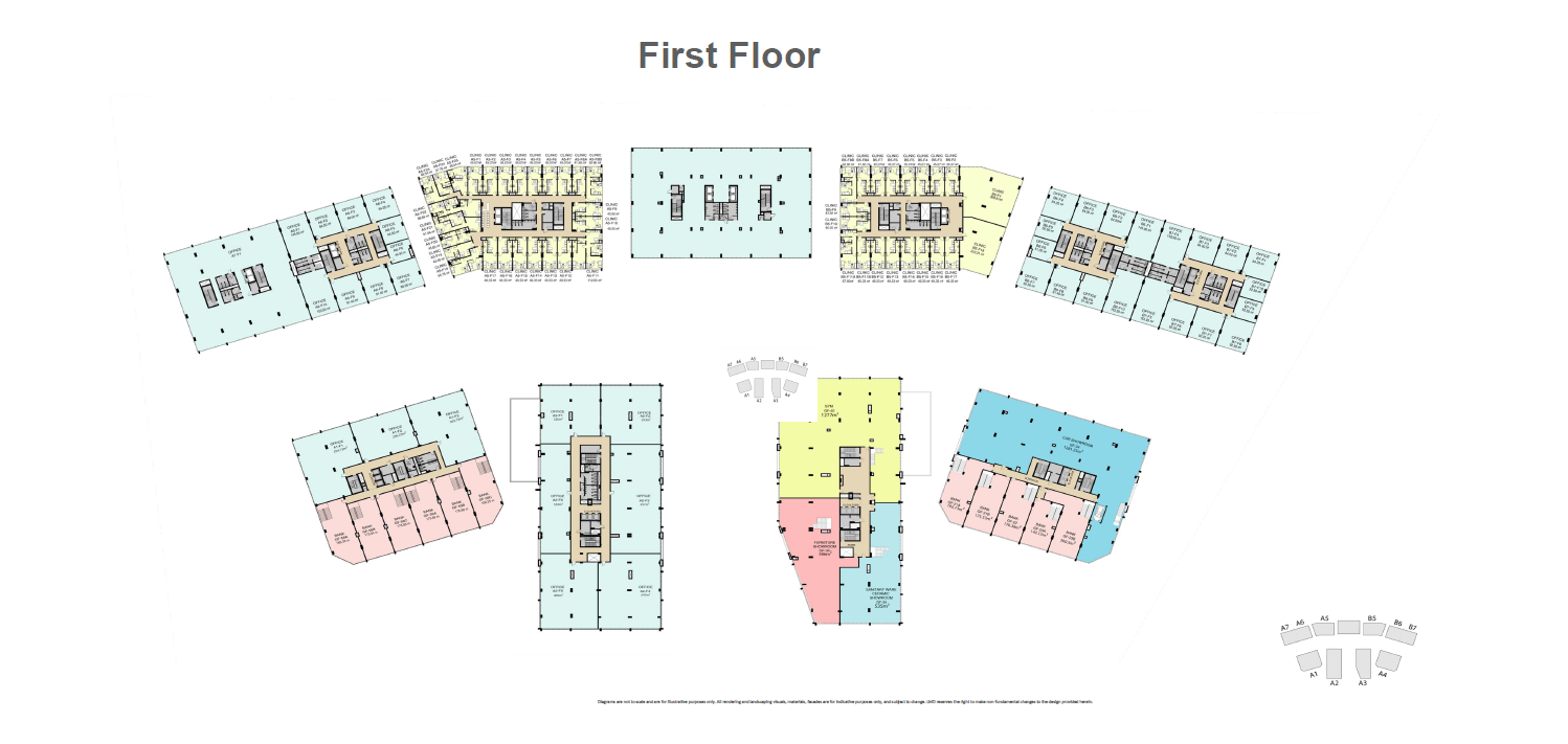 Floor plan for  at Three Sixty