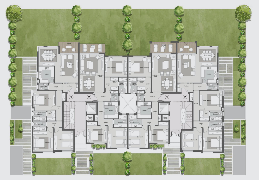 Floor plan for apartment at Ever
