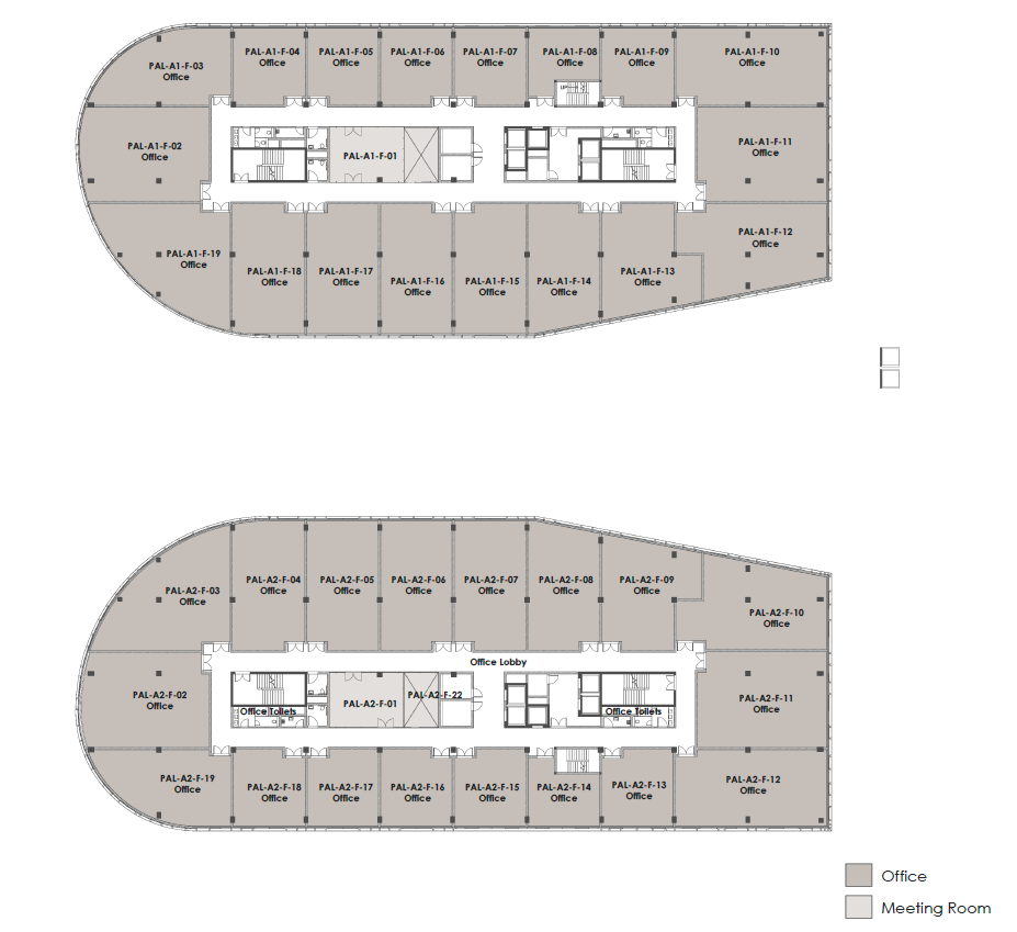 Floor plan for  at Palmet