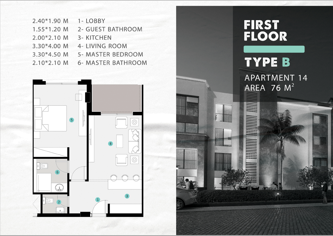 Floor plan for apartment at Winter