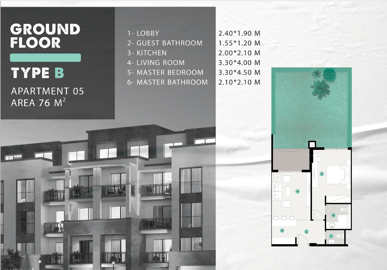 Floor plan for apartment at Winter