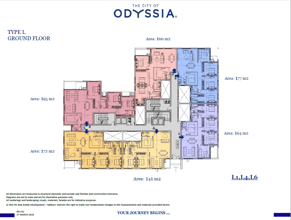 Floor plan for  at The City of Odyssia