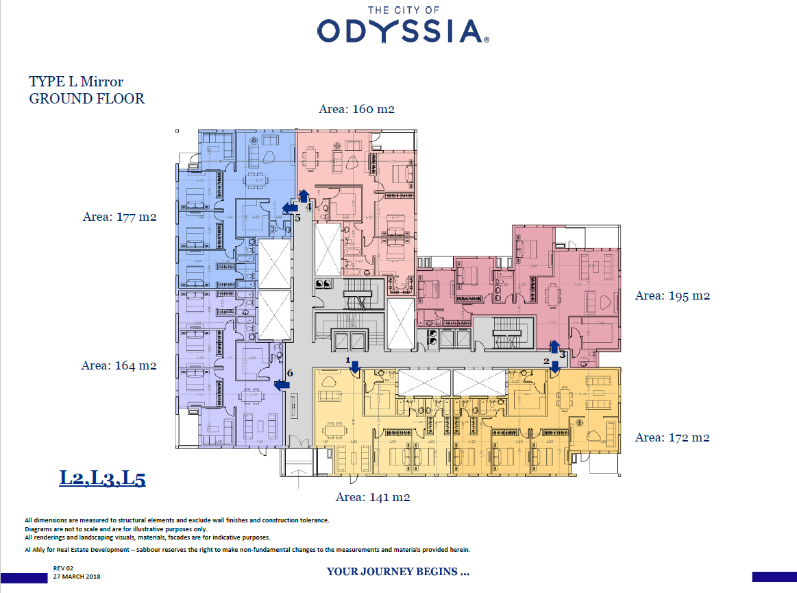 Floor plan for  at The City of Odyssia