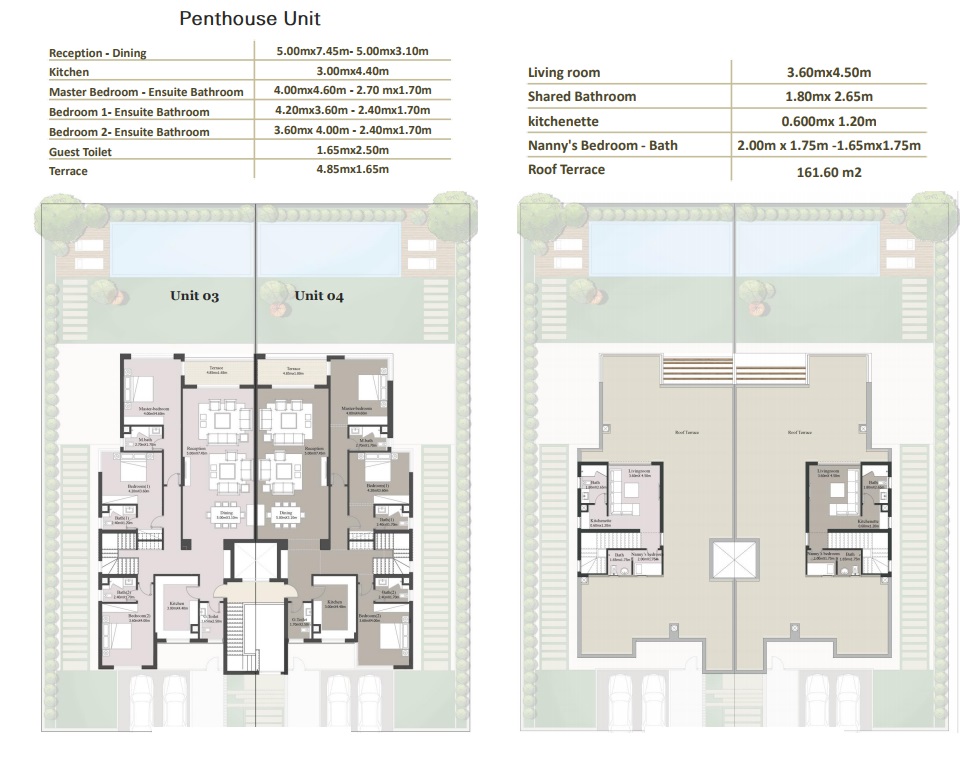 Floor plan for townhouse at Etapa