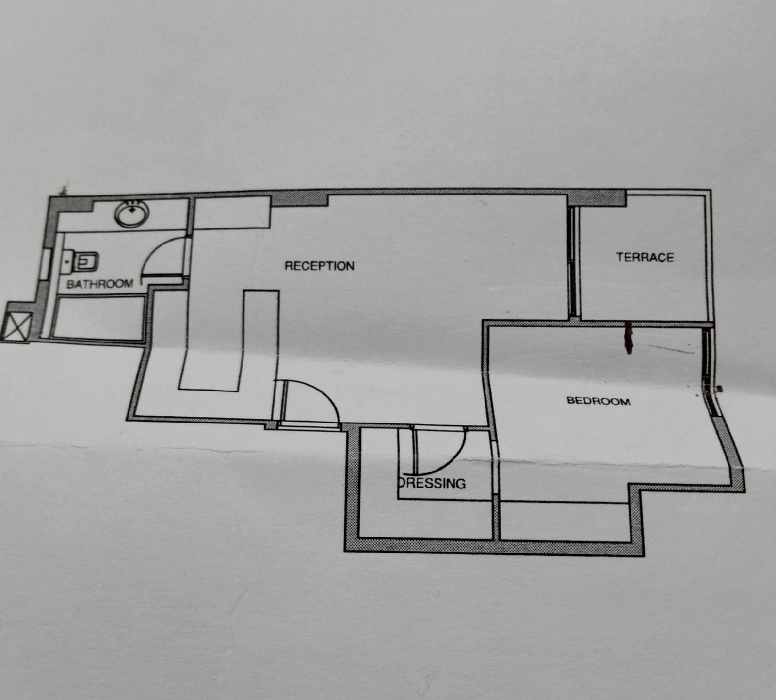 Floor plan for apartment at Mountain View ICity New Cairo