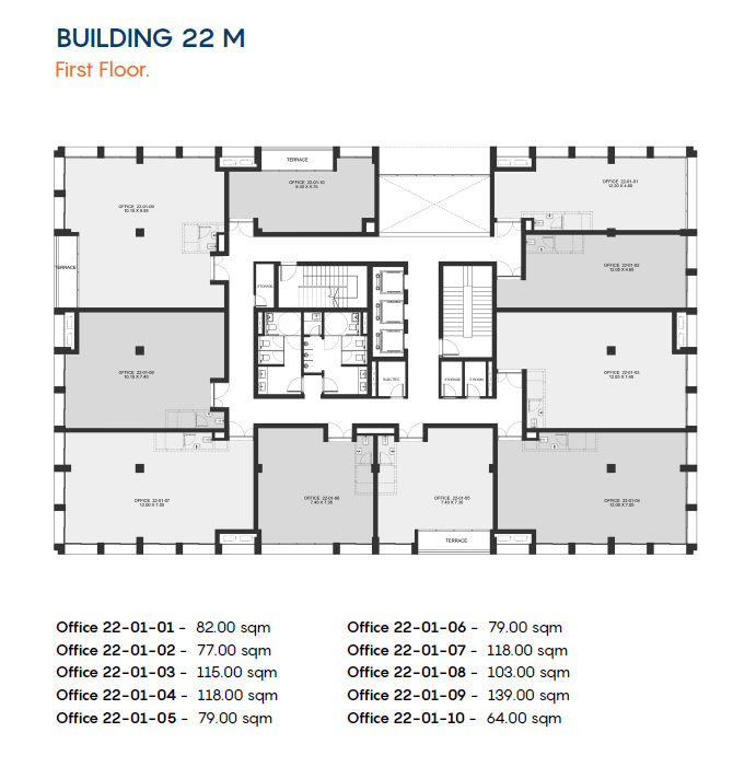 Floor plan for  at DISTRICT 5