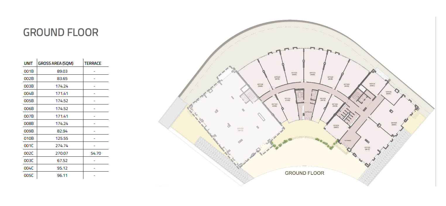 Floor plan for  at Cairo Business Park