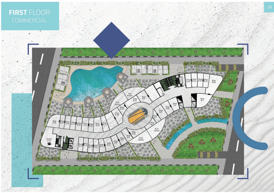 Floor plan for  at Zaha Park - New Capital