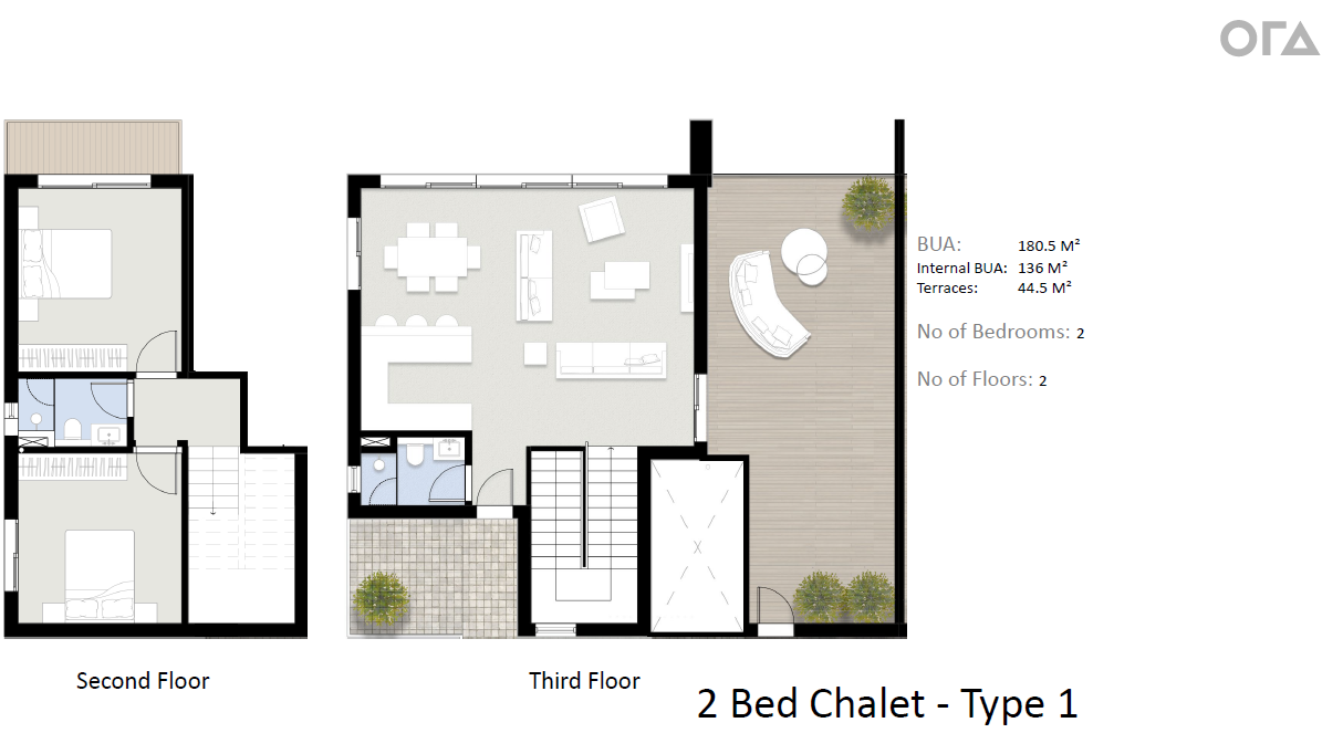Floor plan for apartment at Silversands