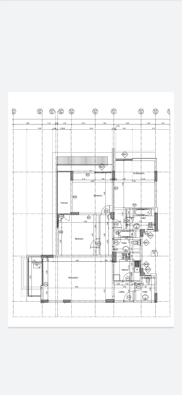 Floor plan for apartment at Mountain View ICity New Cairo