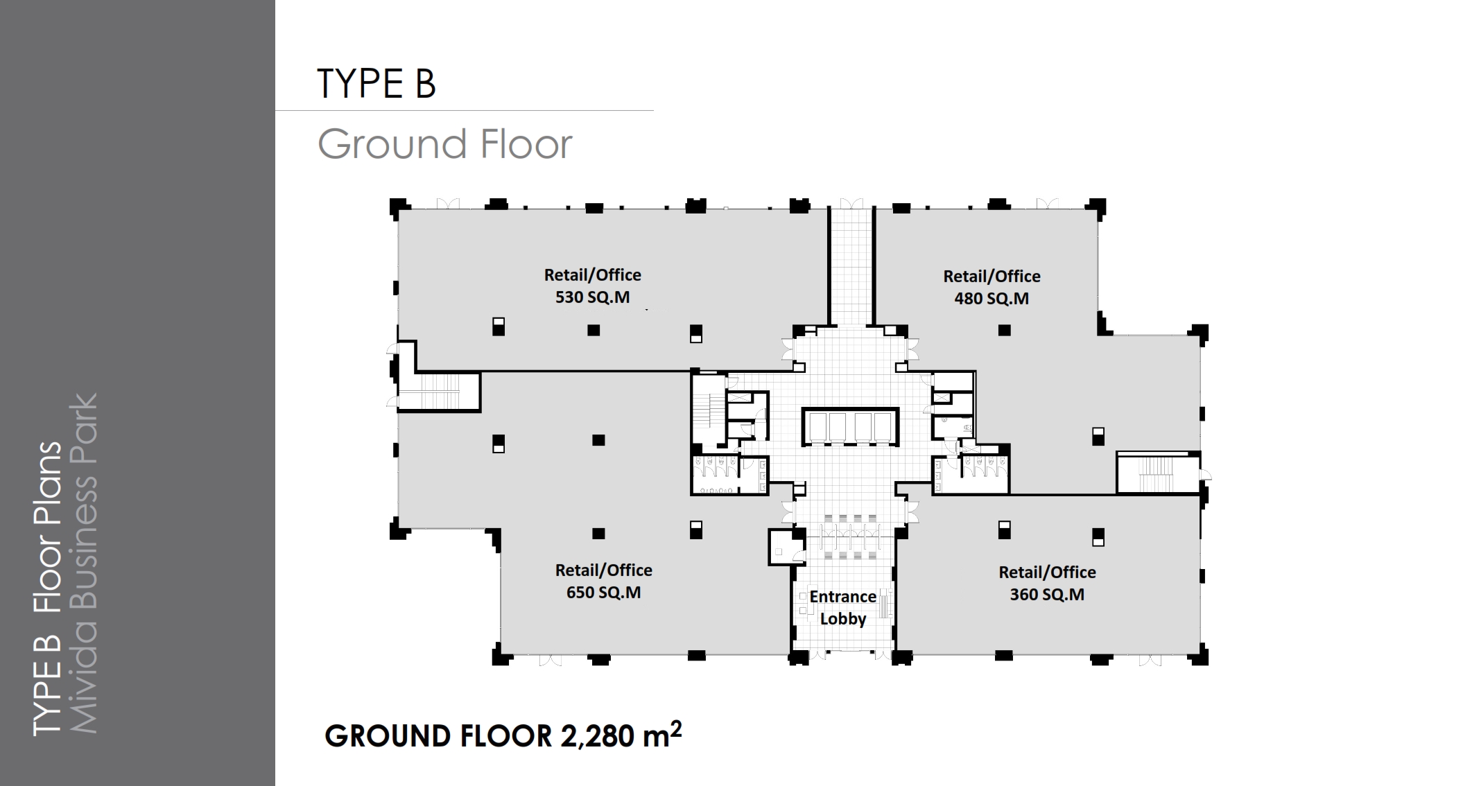 Floor plan for  at Mivida Business District