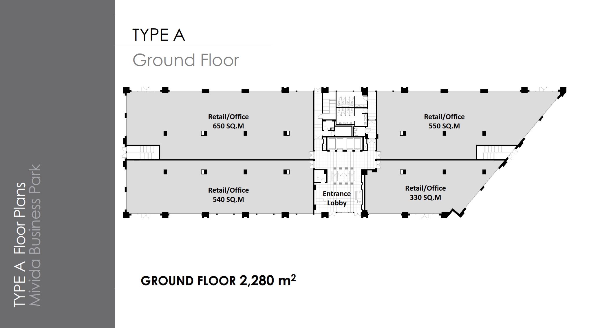 Floor plan for  at Mivida Business District