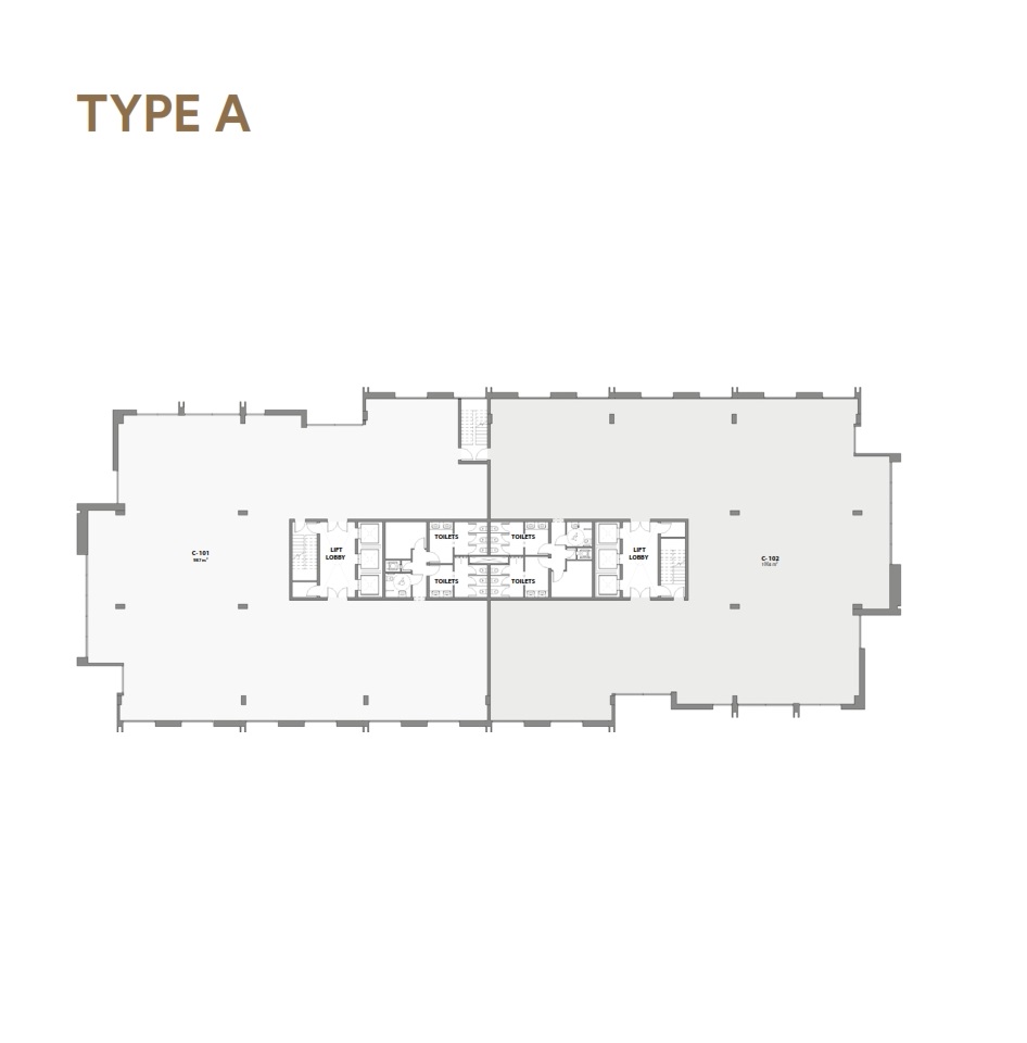 Floor plan for  at Hyde Park Business District