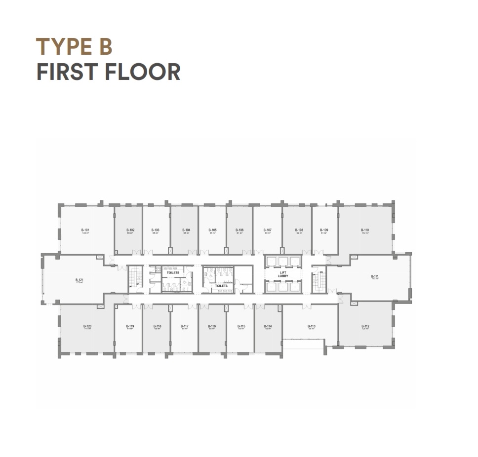 Floor plan for  at Hyde Park Business District