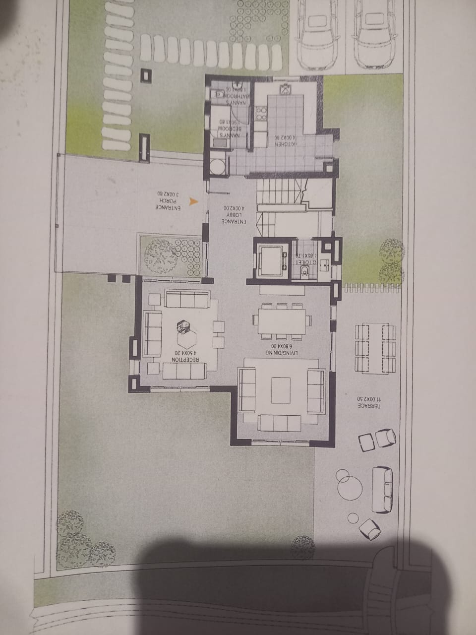 Floor plan for villa at O West Orascom