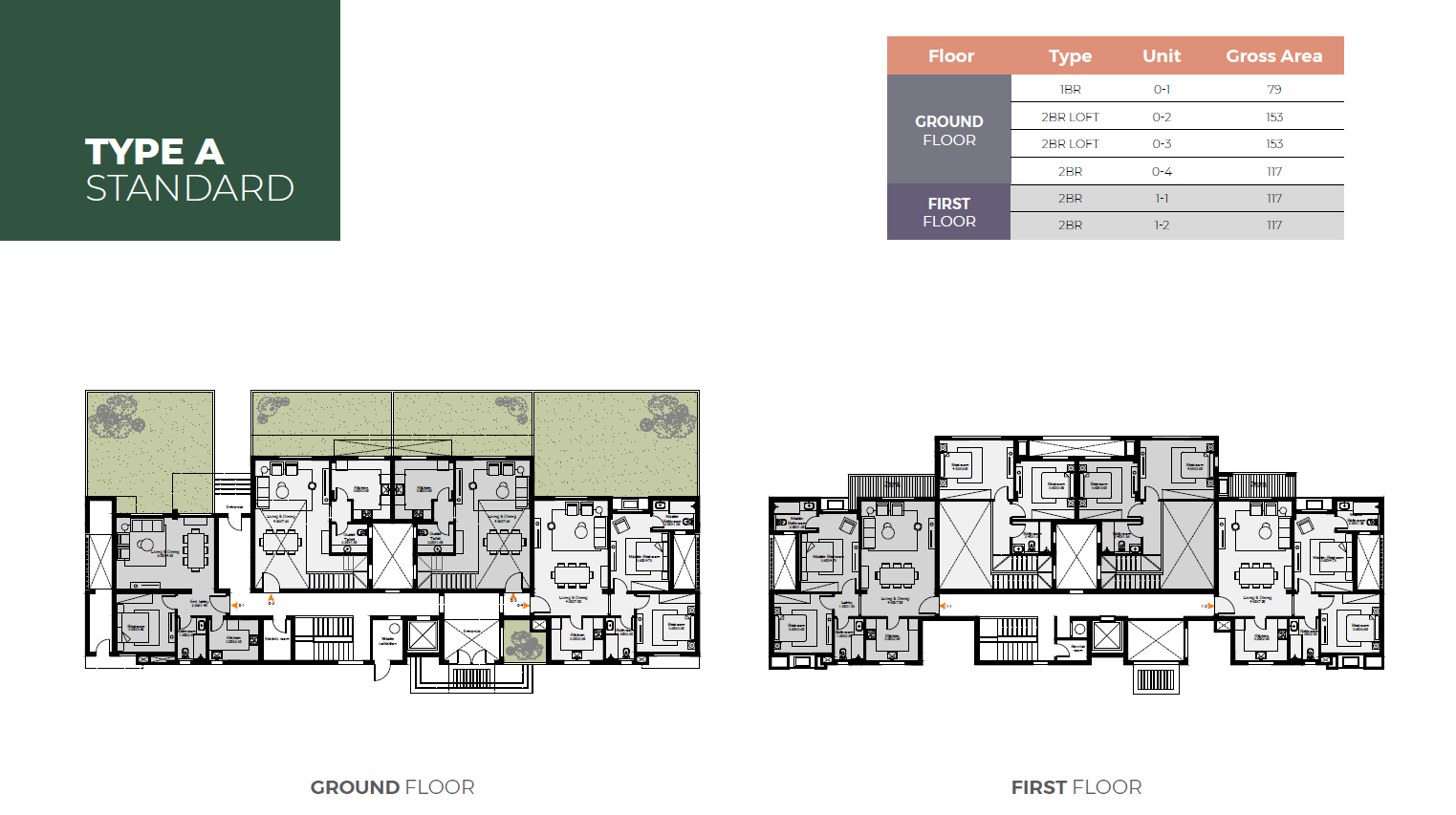 Floor plan for apartment at O West Orascom