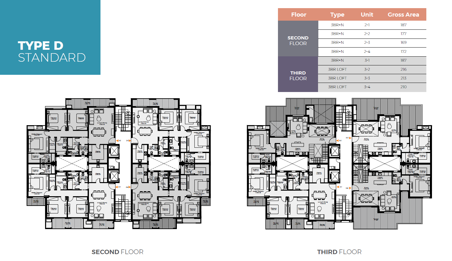 Floor plan for apartment at O West Orascom