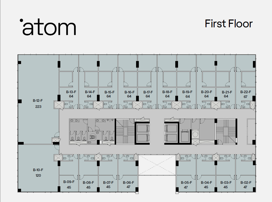 Floor plan for  at Atom